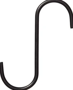 The Hookery Extension Hook Wild Bird Accessories - Black - 6 In - 12 Pack
