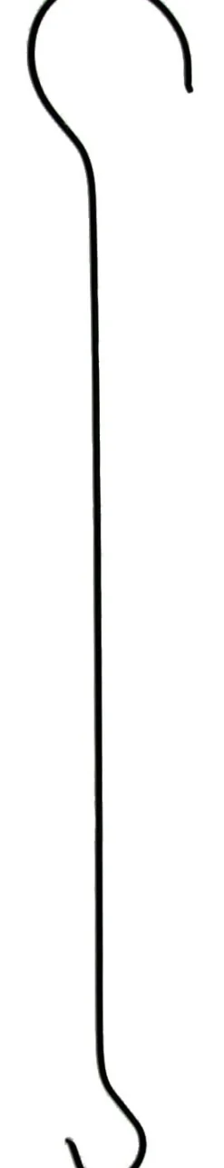 The Hookery Tree Extension Hook Wild Bird Accessories - Black - 48 In