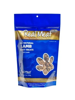 The Real Meat Company Grain Free All Natural Lamb Jerky Dog Treats