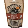 The Wild Bone Co. Beef Dog Jerky Treats - 2.75 oz Bag