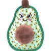 The Worthy Dog Avocado Squeak Nylon and Plush Dog Toy