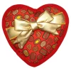 The Worthy Dog Box of Chocolates Heart Shaped Valentines Squeak Nylon and Plush Dog Toy