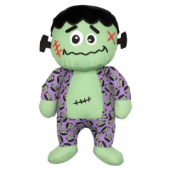 The Worthy Dog Frankenstein Nylon Squeak and Plush Dog Toy