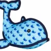 The Worthy Dog Squirt Whale Nylon Squeak and Plush Dog Toy - Large