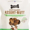 Three Dog Bakery Assortmutt All Natural Trio Dog Biscuits Treats - Oat Apple/Pb/Va - 32 Oz