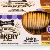 Three Dog Bakery Lick'N Crunch Sandwich Cookies Variety Pack Dog Biscuits Treats - Vanilla/Pb/Caro - 26 Oz - 4 Pack