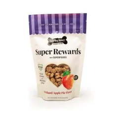 Three Dog Bakery Super Rewards Orchard Apple Pie Soft and Chewy Training Dog Treats - 8 Oz - Case of 12