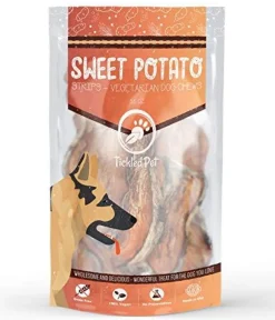 Tickled Pet Sweet Potato Chews Dehydrated Dog Treats - 16 oz Bag