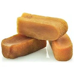 Tickled Pet Yak Chews Golden Himalayan Dog Chews - Small Dog Natural Chews - 4 oz Bag