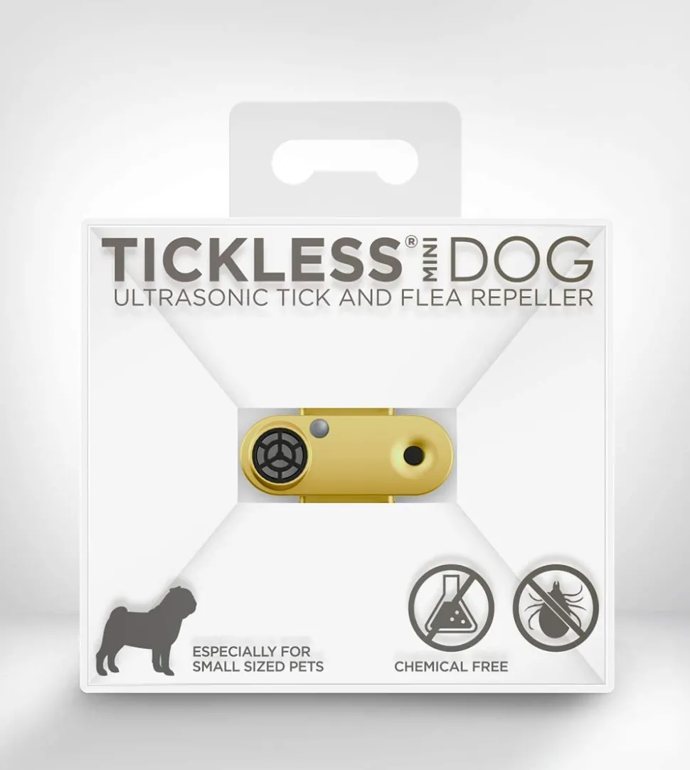 Tickless Pet Mini Dog Tick & Flea Repeller Gold
