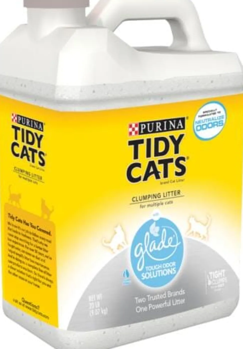 Tidy Cats Glade Tough Odor Solutions Cat Litter