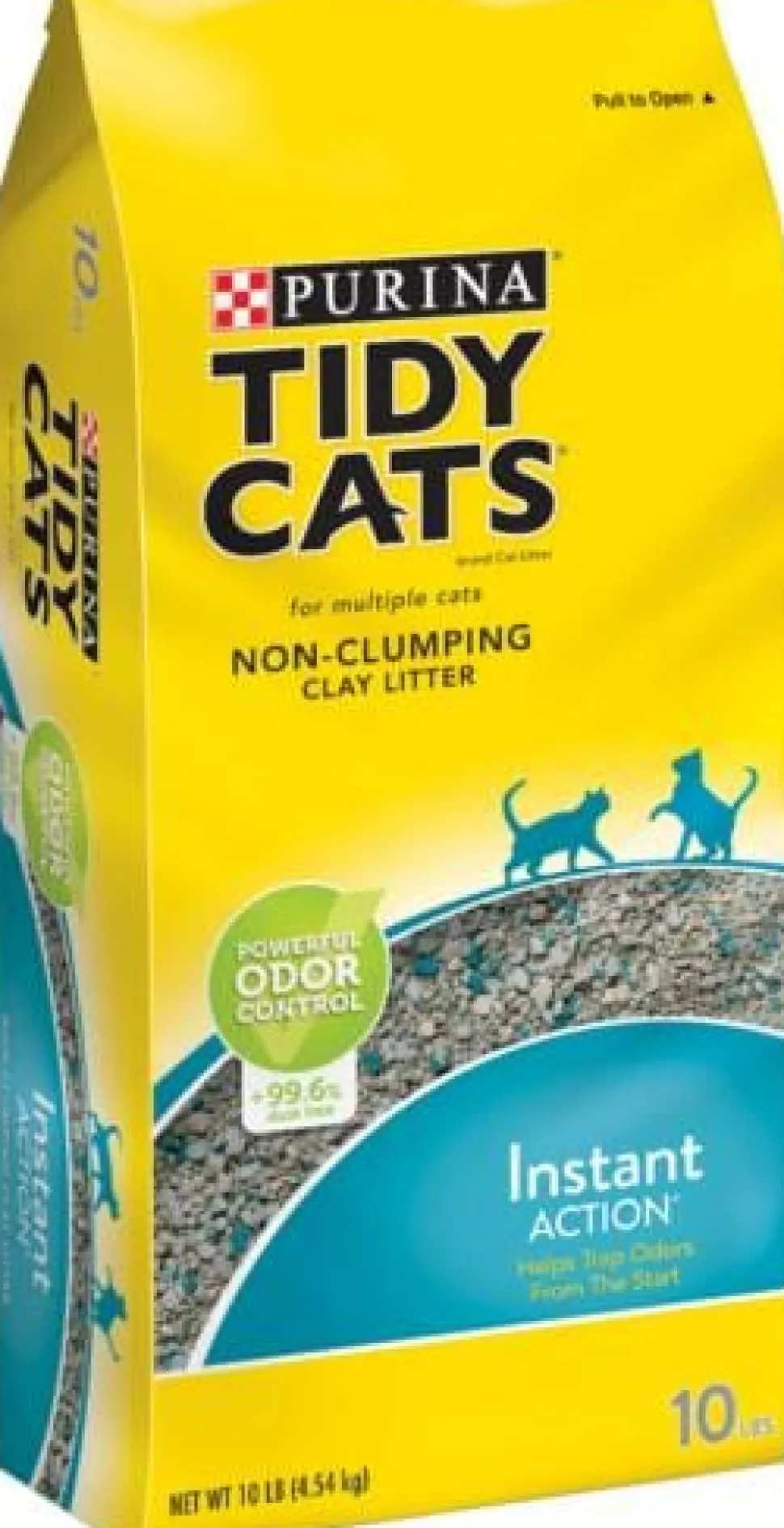 Tidy Cats Non Clumping Instant Action Immediate Odor Control Cat Litter