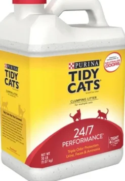 Tidy Cats Scoop 24/7 Performance Continuous Odor Control for Multiple Cats Cat Litter