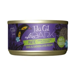 Tiki Cat After Dark Duck Paté Canned Cat Food - 3 oz Cans - Case of 12