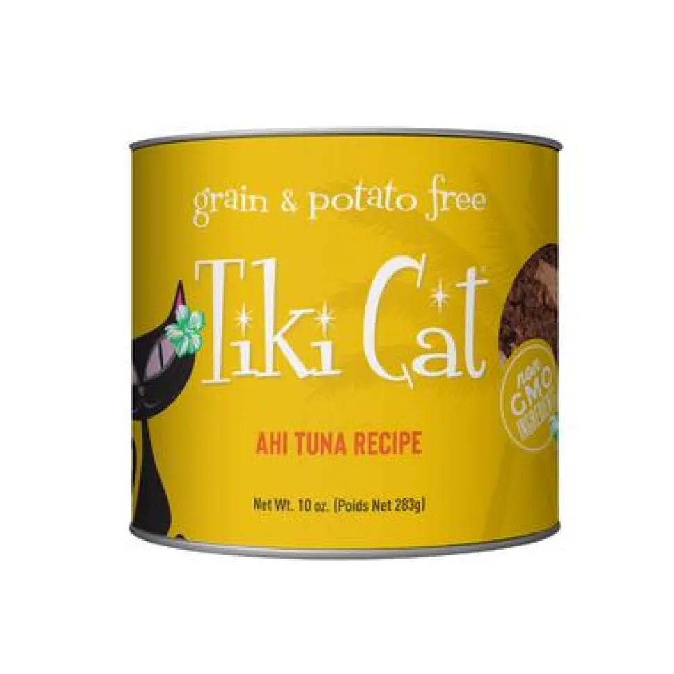 Tiki Cat Ahi Tuna Canned Cat Food - 10 oz Cans - Case of 4