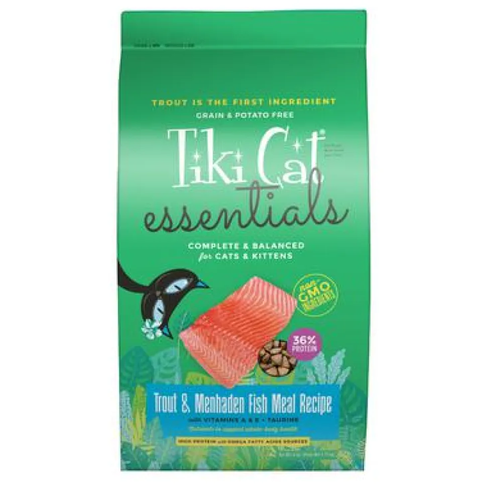 Tiki Cat Essentials Trout & Menhaden Fish Meal Recipe #6 Wet Cat Food -