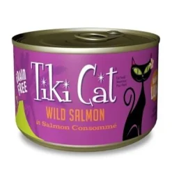 Tiki Cat Hanlei Grill Canned Cat Food - Salmon - Case of 8