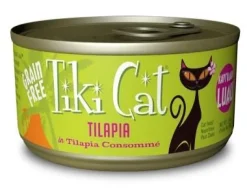 Tiki Cat Kapi Olani Lua Canned Cat Food - Tilapia - Case of 12