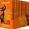 Tiki Cat Tummy Topper Pumpkin & Wheatgrass Cat Food Toppers - 1.5 Oz Pouch - Pack of 12