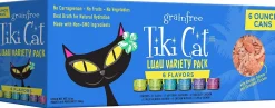 Tiki Cat Variety Pack Canned Cat Food - 6 Oz - Case of 8