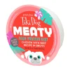 Tiki Dog Meaty Chicken with Beef Recipe Prepared Dog Food - 3 oz Cups - Case of 4