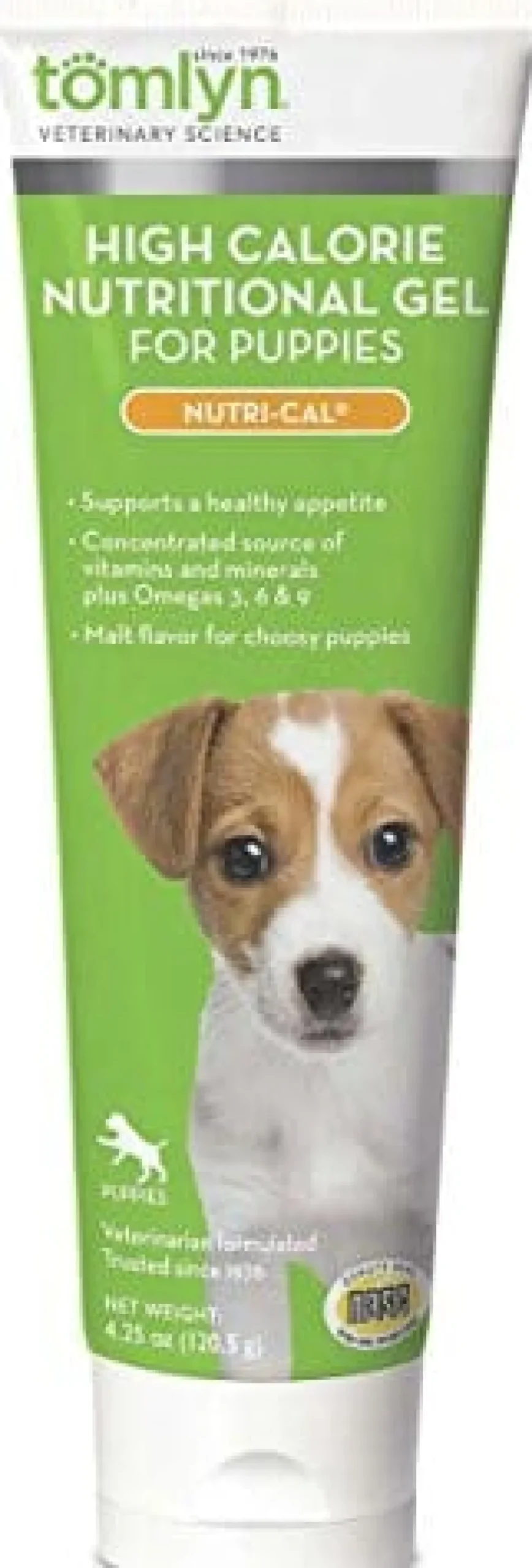 Tomlyn Nutri-Cal High Calorie Gel Supplements for Puppies - Malt - 4.25 Oz