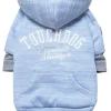 Touchdog ® Hampton Beach Ultra-Soft Blasted Cotton Hooded Dog Sweater