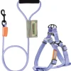 Touchdog ® 'Macaron' 2-in-1 Durable Nylon Dog Harness and Leash