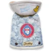 Touchdog ® Outlaw Embellished Retro-Denim Hooded Dog Sweater Coat