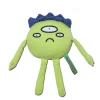 Touchdog Cartoon Monster Plush Dog Toy - Green