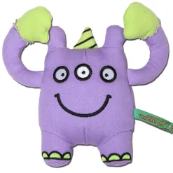 Touchdog Cartoon Three-eyed Monster Plush Dog Toy