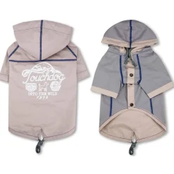 Touchdog 'Cloudburst' Reversible Fashion Waterproof Dog Raincoat