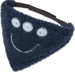 Touchdog ®'Dizzy-Eyed Cyclops' Cotton Hook-and-Loop Dog Bandana and Scarf