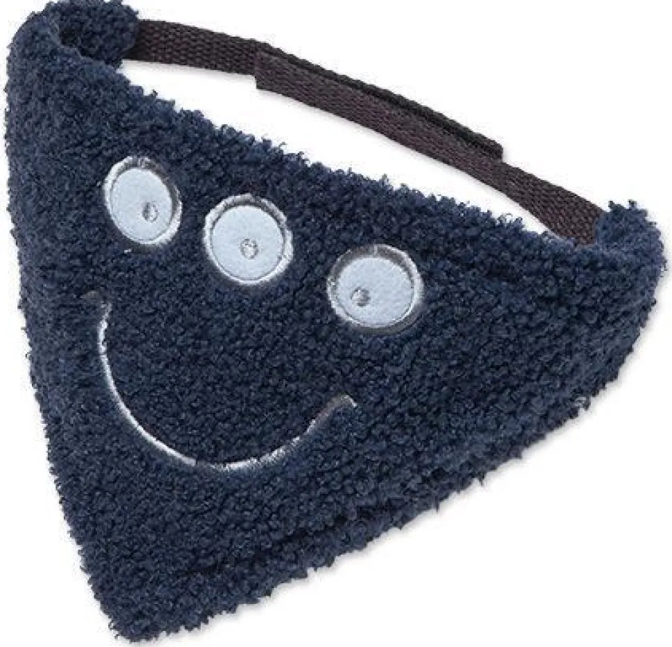 Touchdog ®'Dizzy-Eyed Cyclops' Cotton Hook-and-Loop Dog Bandana and Scarf