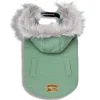 Touchdog 'Eskimo-Swag' Duck-Down Insulated Winter Dog Coat Parka