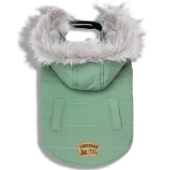 Touchdog 'Eskimo-Swag' Duck-Down Insulated Winter Dog Coat Parka