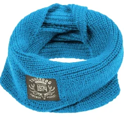 Touchdog Heavy Knitted Designer Fashion Winter Dog Scarf