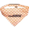 Touchdog Polka-dot Patterned Hook-and-Loop Fashion Dog Bandana