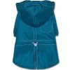 Touchdog Split-Vent Designer Waterproof Dog Raincoat