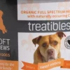 Treatibles Introductory Size Villalobos Canine Soft Chews (12 ct) Pouch 3mg CBD Soft Chew Cat Supplement