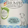 Triumph Chicken-Rice Puppy and Dog Canned Food - 13.2 oz - Case of 12