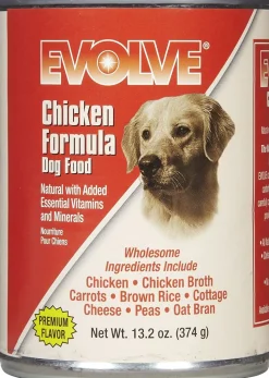 Triumph Evolve Chicken Canned Dog Food - 13.2 oz - Case of 12