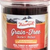Triumph Grain-Free Free Spirit Deboned Turkey/Pea/Berry Jerky Bites Jerky Dog Treats - 20 oz - Case of 6
