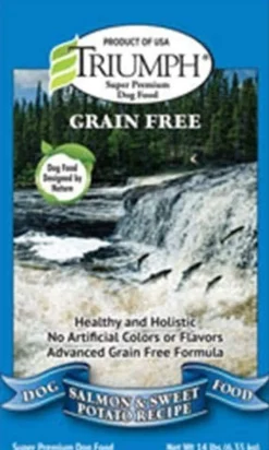 Triumph Grain-Free Spirit Salmon & Sweet Potato Dry Dog Food - 14 lb Bag