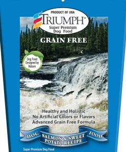 Triumph Grain-Free Spirit Salmon & Sweet Potato Dry Dog Food - 3 lb Bag