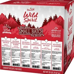 Triumph Wild Spirit Wheat-Free Pumpkin & Cinnamon Bulk Dog Biscuits - 20 lb Bag