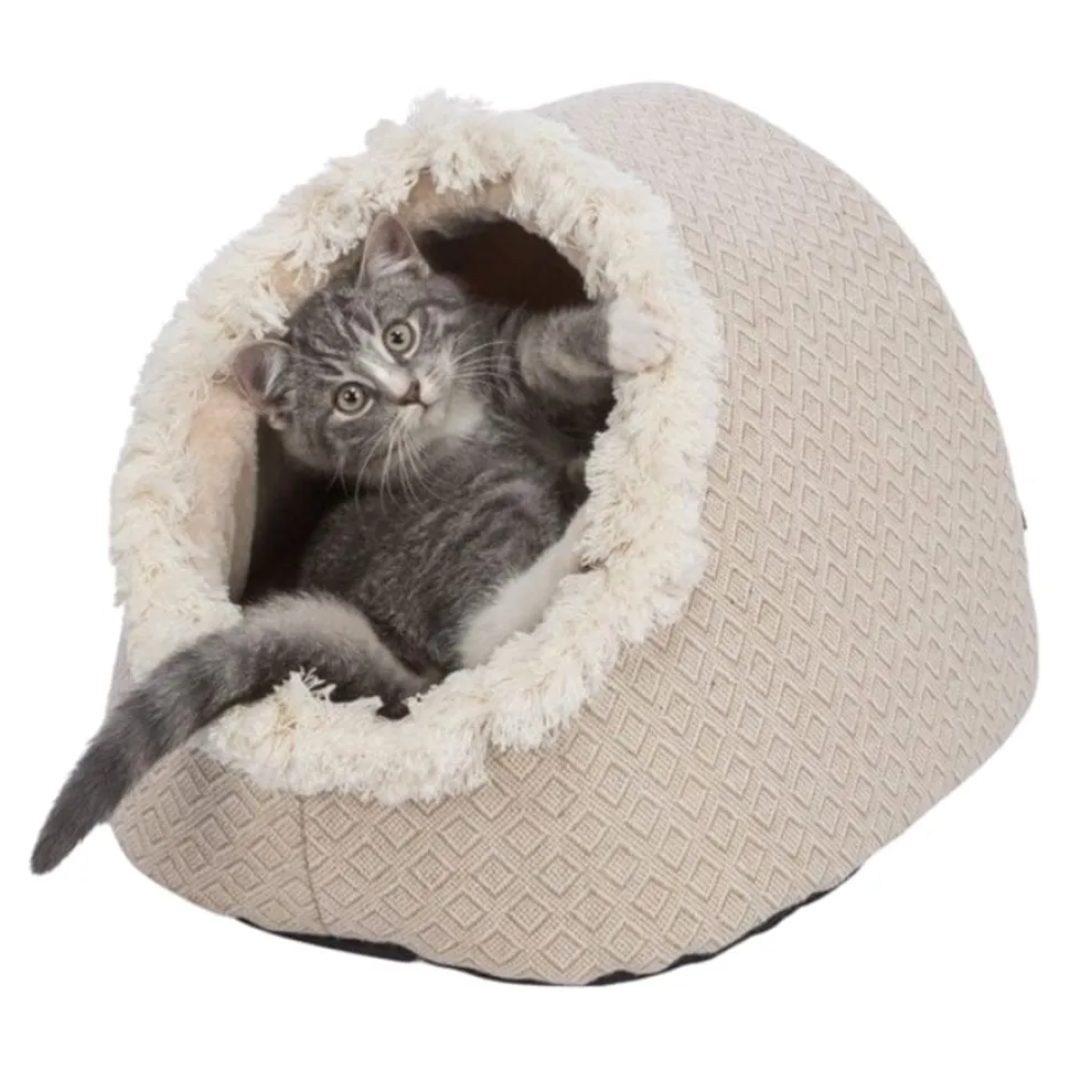 Trixie Pet Products Cave Boho House and Cat Bed