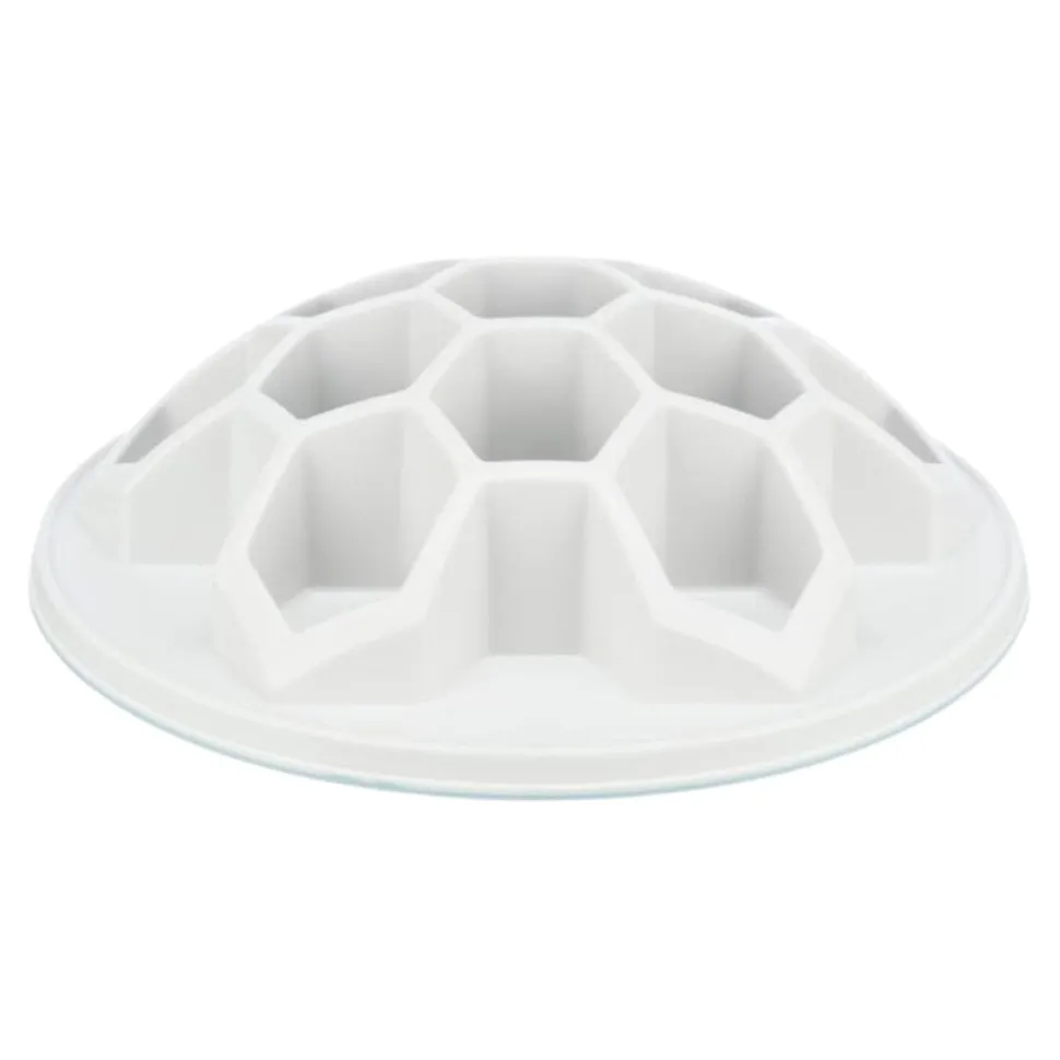 Trixie Pet Products Hive Plate Silicone Slow Feeding Dog Mat - Gray - XX-Large - 13.5 Inches