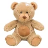 Trixie Pet Products Teddy Eddy Eco-Friendly Squeak and Plush Dog Toy