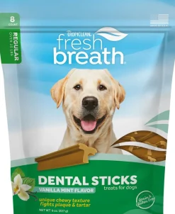 Tropiclean Dental Chew Single Serve Box Dog Dental Treats - 30 Piece